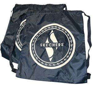Pair of Skechers Drawstring Bags